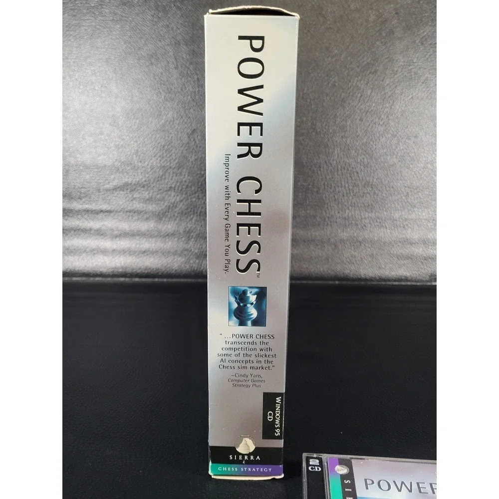 Power Chess, Sierra, PC CD-ROM, XL BIG BOX, 1996, Klassiker